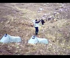 Drying Wet Trousers