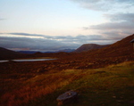sunset in attadale from Maoile Buidhe bothy