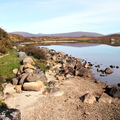 Looking North Across Loch Ba Towards The Mamore