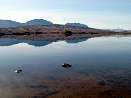 It Was Easy To See Rises In The Flat Calm On Loch Ba