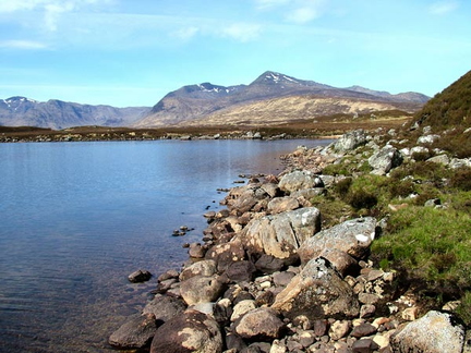 Another View Of Stob Na Cruaiche Across Loch Ba