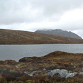 Lochan Feith Mhic'-Illean And Ben Dearg Mor In The Clouds