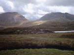 Ruagh Stac Mor And A' Mhaighdean Behind It And Lochan Feith Mhic'-Illean In Front
