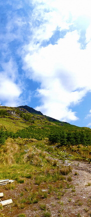 Hill Vertical Panorama