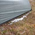 Tent With Snow