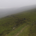 We Walked Through Low Cloud On The Way Back Down