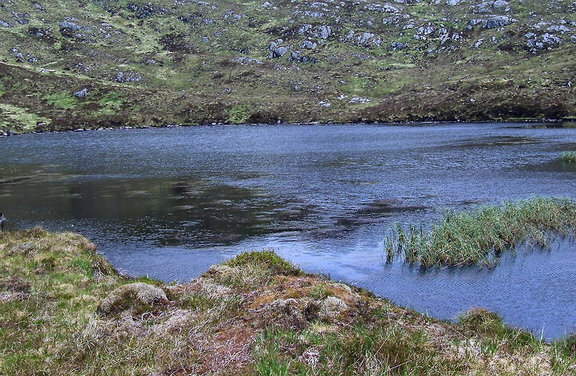 No Name Hill Loch, Moidart. Possibly Lower Lochan Sligeanach