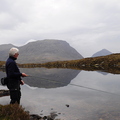 Me Fishing The Loch Below The Camp Site
