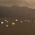 Boats In Sun And Rain