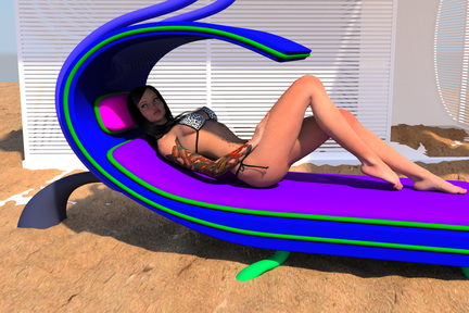 Lazing on the Sunbed