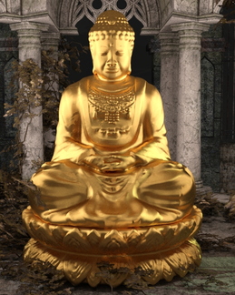 Buddha in Temple