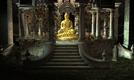 Buddha in Temple