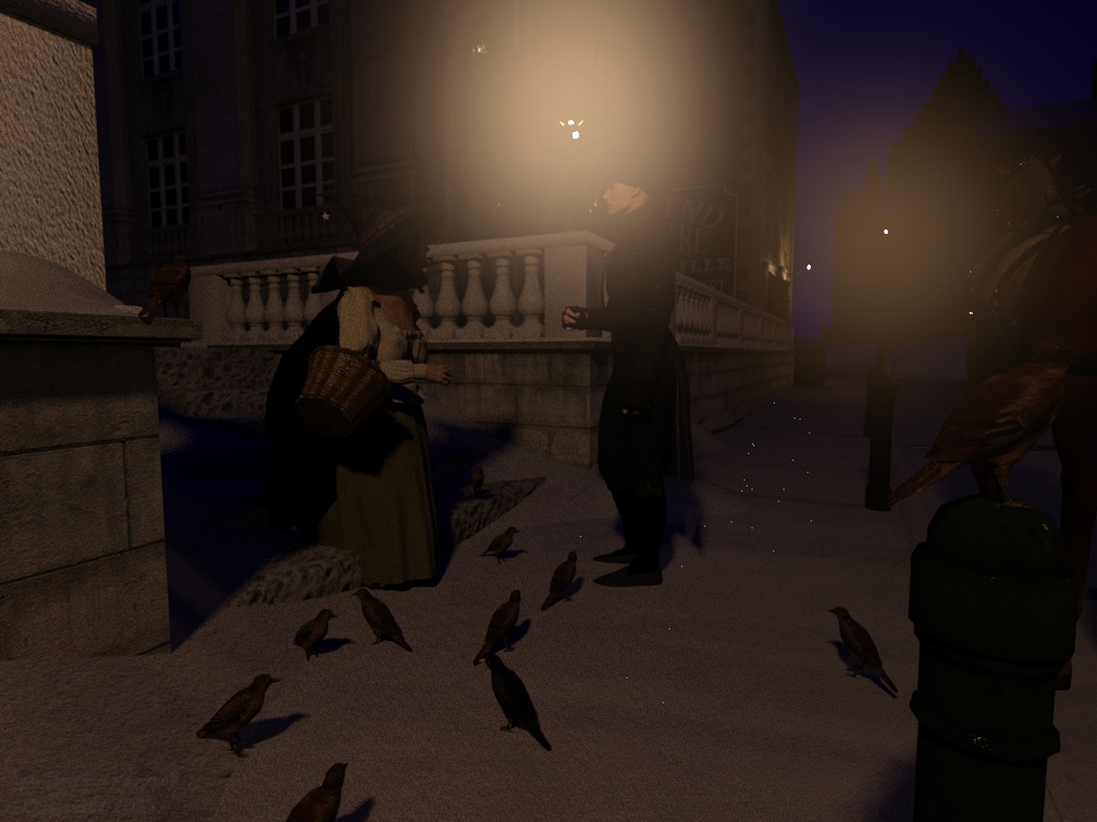 Feed The Birds (Iray)