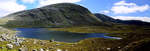 A panorama of the corrie and the loch